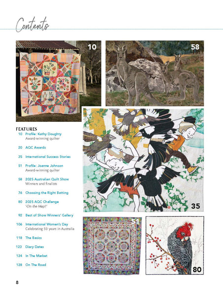 Great Australian Quilts Issue 16: 2025 Australian Quilt Show Winners