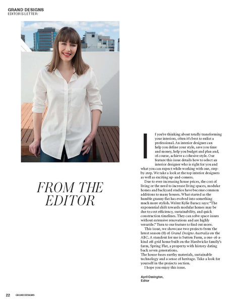 Grand Designs Australia Magazine Issue 13.5
