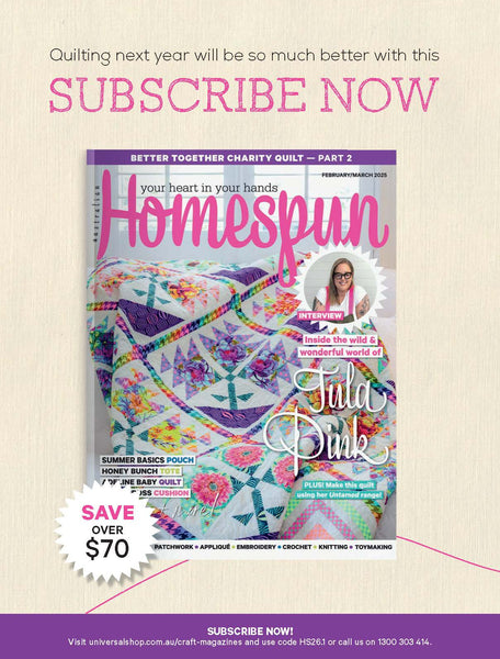 Homespun Magazine Issue 26.1