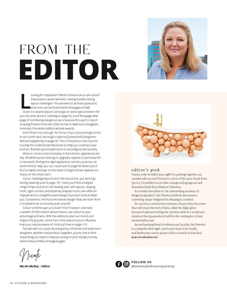 Kitchens & Bathrooms Quarterly Magazine Issue 312