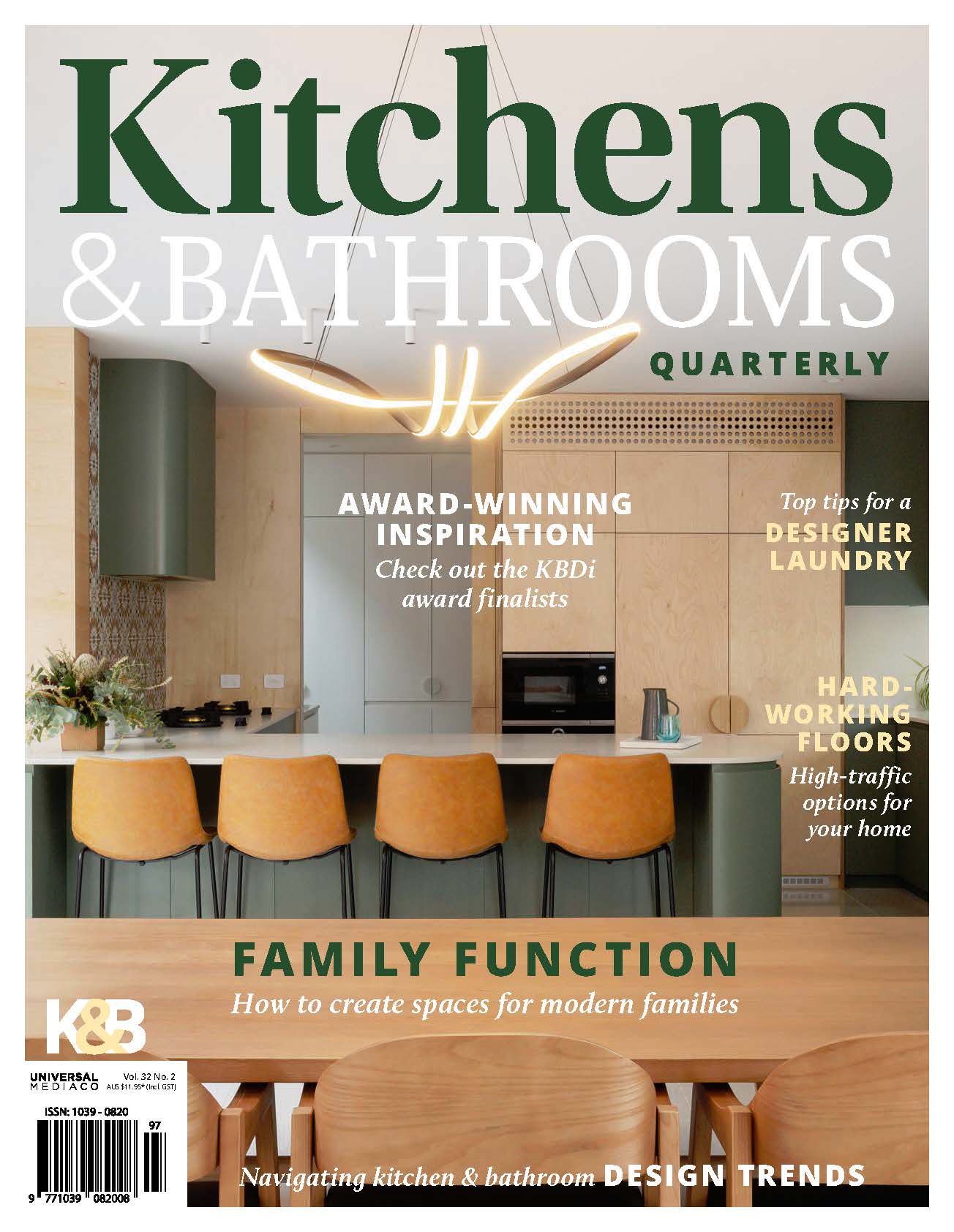 Kitchens & Bathrooms Quarterly Magazine Issue 322 – Paper Pocket