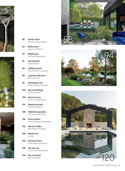 Landscape & Garden Design Issue 2 Bookazine: 25 inspiring Australian Garden Designs