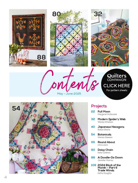 Quilter's Companion Magazine Issue 133