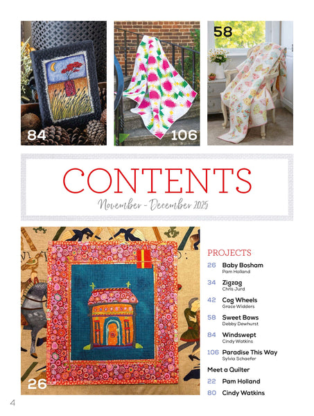 Quilters Companion Magazine Issue 136