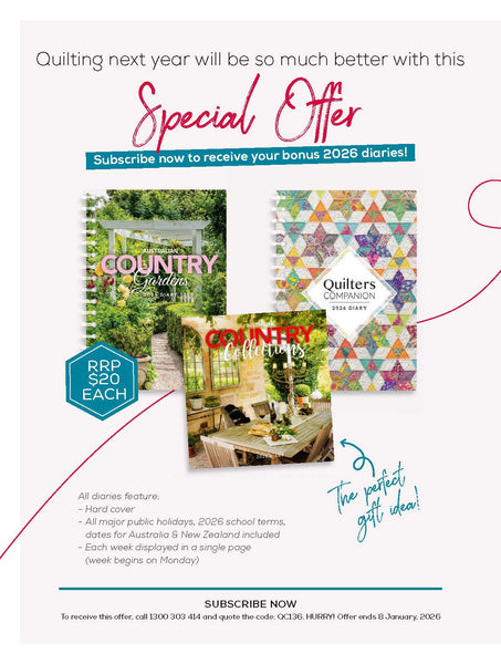 Quilters Companion Magazine Issue 136