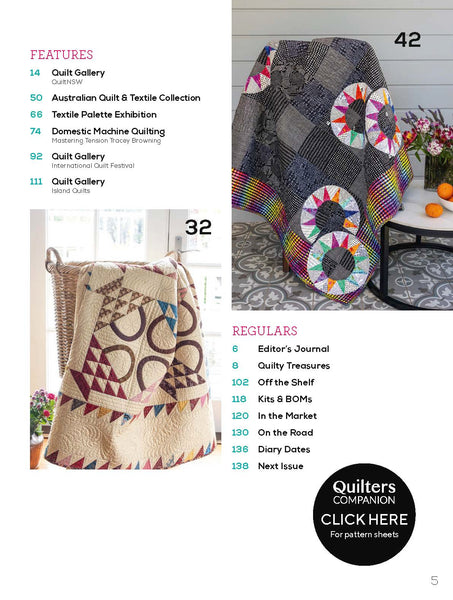 Quilters Companion Magazine Issue 137
