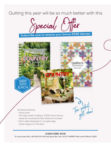 Quilters Companion Magazine Issue 137