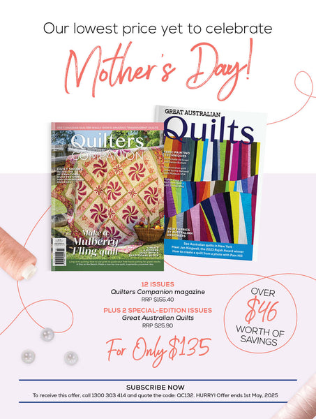 Quilters Companion Magazine Issue 132