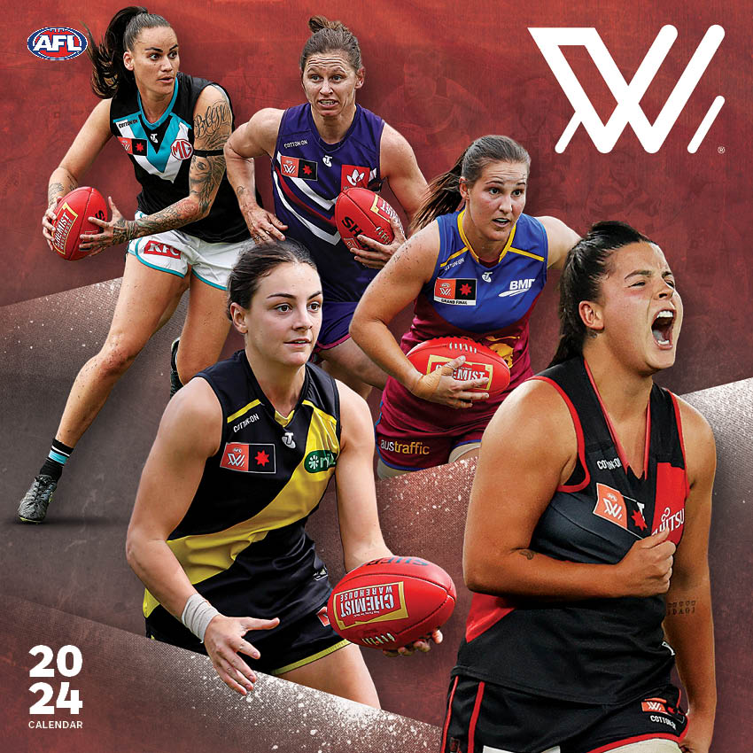 2024 AFL Womens Calendar Calendar | Paper Pocket 2024 AFL Womens Calendar Calendar | Paper Pocket