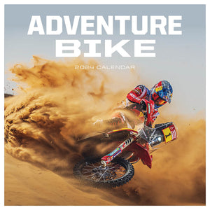 2024 Adventure Bike Calendar – Cover Image