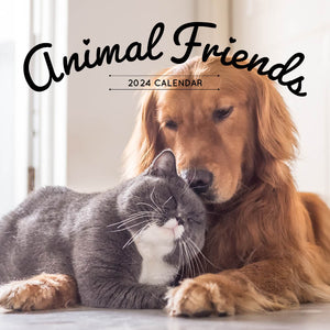 2024 Animal Friends Calendar – Cover Image
