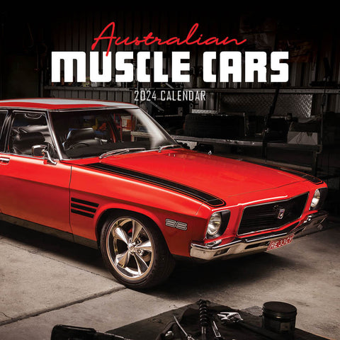 2024 Australian Muscle Cars Calendar – Cover Image