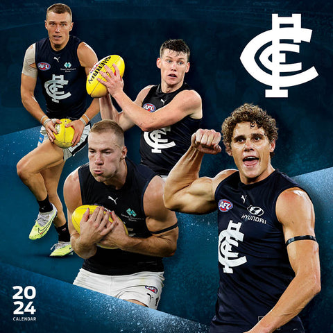 2024 Afl Carlton Blues Calendar – Cover Image