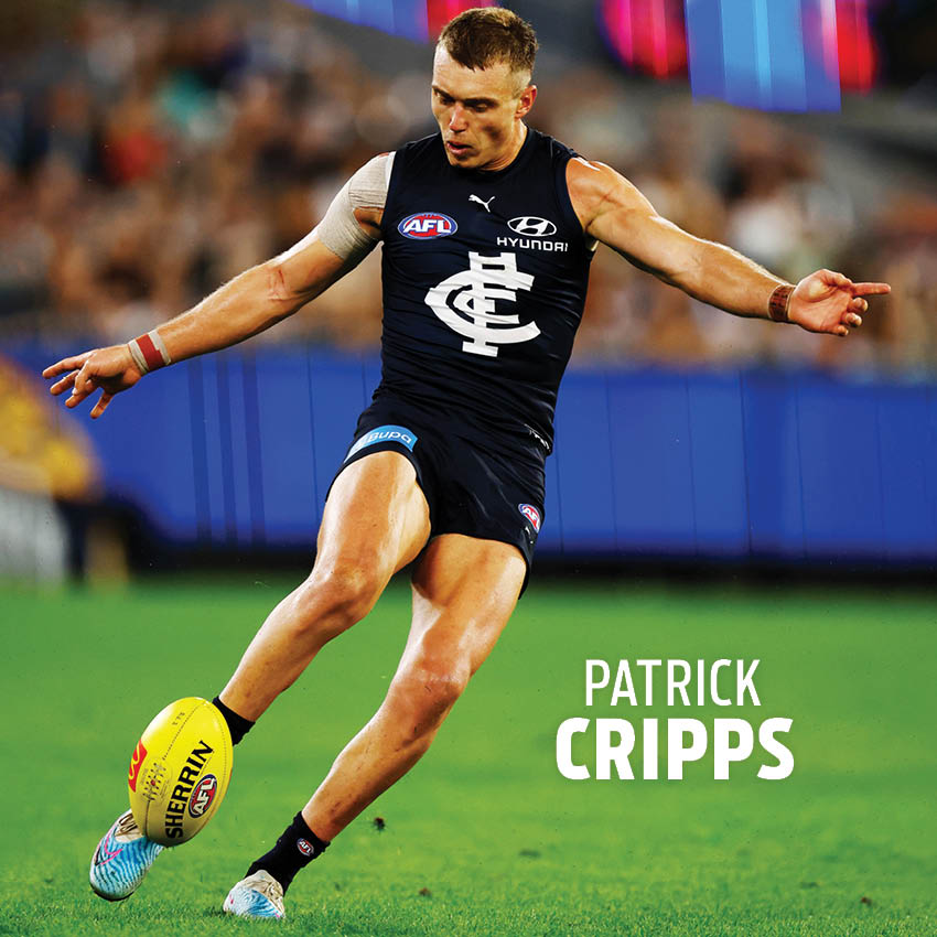 2024 AFL Carlton Blues Calendar Paper Pocket