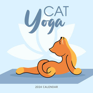 2024 Cat Yoga Calendar – Cover Image