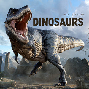 2024 Dinosaurs Calendar – Cover Image