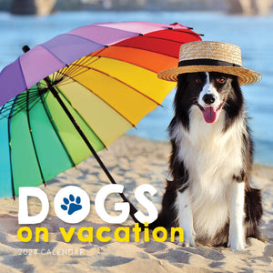 2024 Dogs On Vacation Calendar – Cover Image