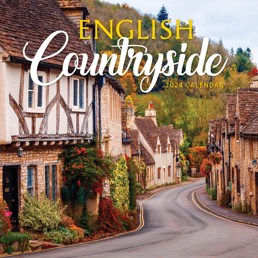 2024 English Countryside Calendar – Cover Image