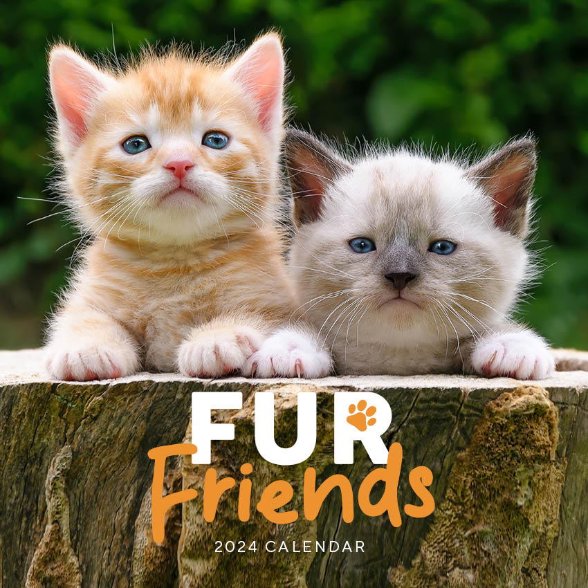 2024 Fur Friends Calendar – Cover Image