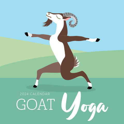 2024 Goat Yoga Calendar – Cover Image