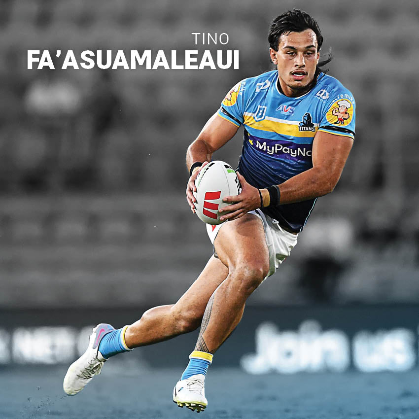 2025 NRL Gold Coast Titans Calendar Paper Pocket