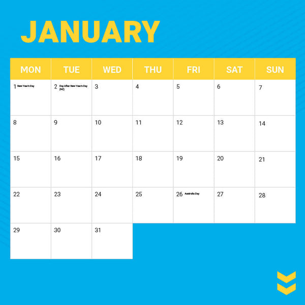 2024 Nrl Gold Coast Titans Calendar – Month Overview