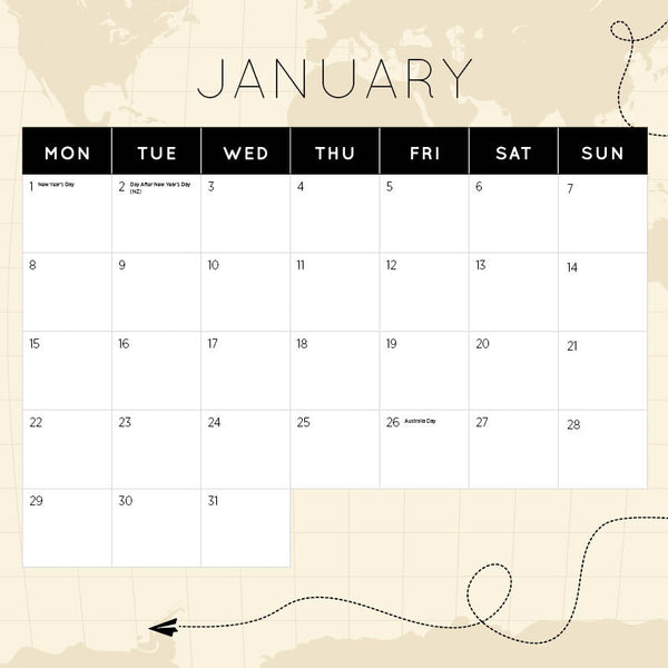 2024 Greatest Drone Shots Calendar – Month Overview