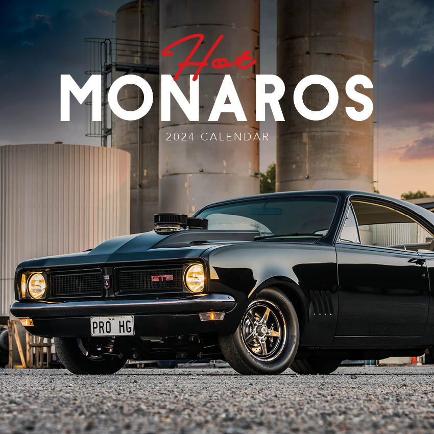 2024 Hot Monaros Calendar – Cover Image