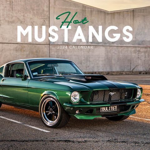 2024 Hot Mustangs Calendar – Cover Image