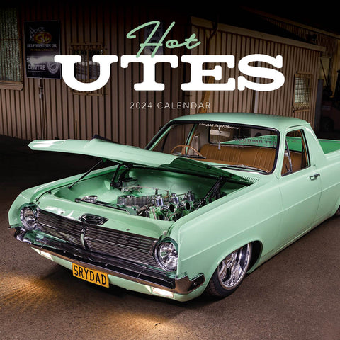 2024 Hot Utes Calendar – Cover Image