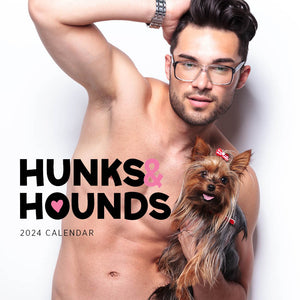 2024 Hunks And Hounds Calendar – Cover Image
