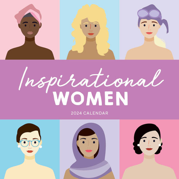 2024 Inspirational Women Calendar Paper Pocket