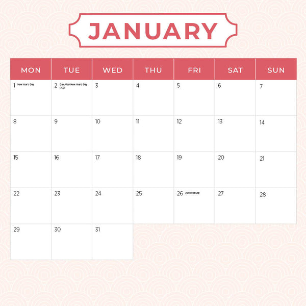 2024 Japan Calendar – Month Overview