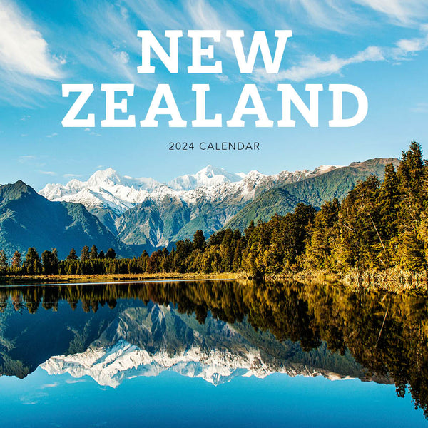 2024 New Zealand Calendar Paper Pocket