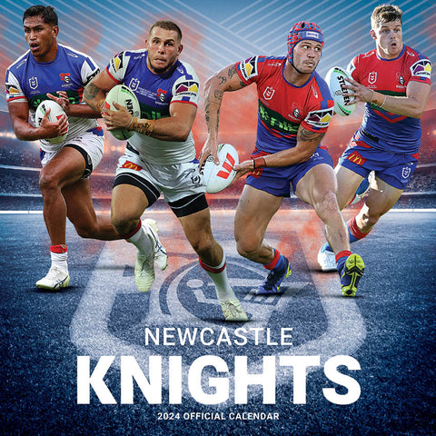 2024 Nrl Newcastle Knights Calendar – Cover Image