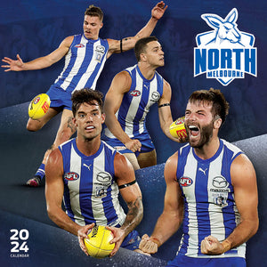 2024 Afl North Melbourne Kangaroos Calendar – Cover Image