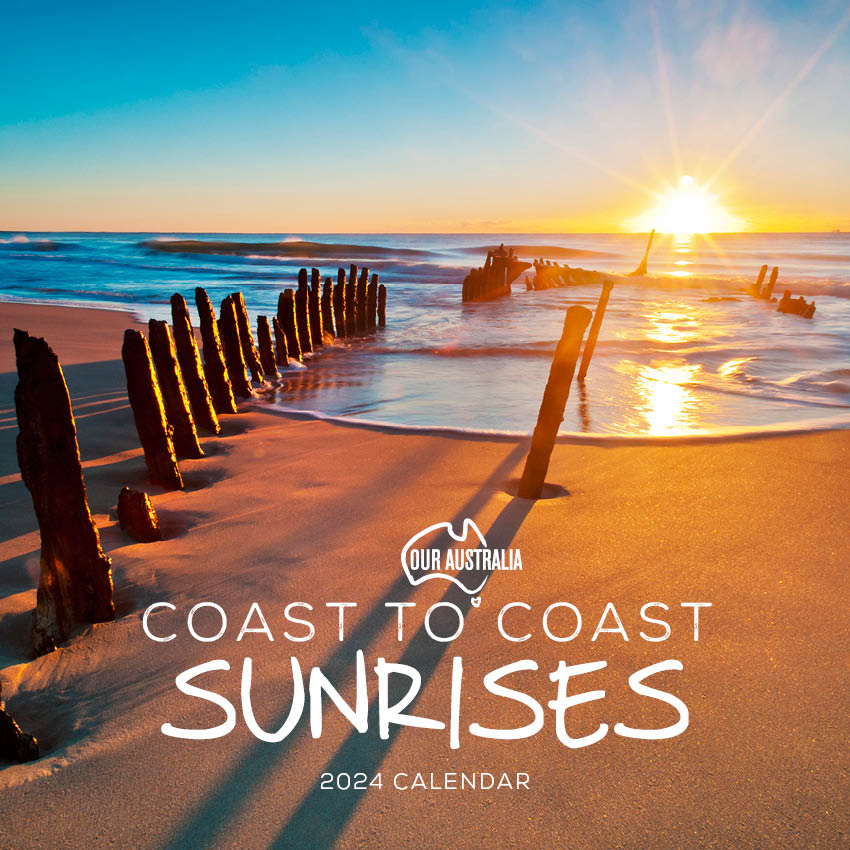 2024 Our Australia Coast To Coast Sunrises Calendar – Cover Image