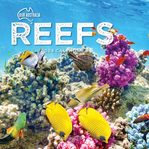 2024 Our Australia Reefs Calendar – Cover Image