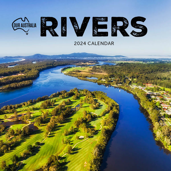 2024 Our Australia Rivers Calendar Paper Pocket