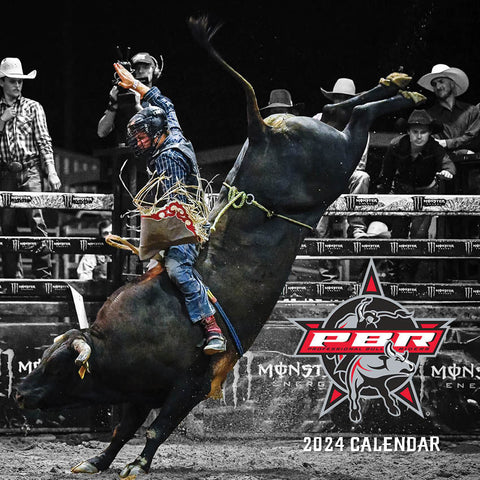 2024 Pbr Professional Bull Riding Calendar – Cover Image