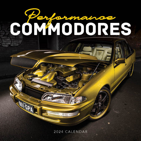 2024 Performance Commodores Calendar – Cover Image