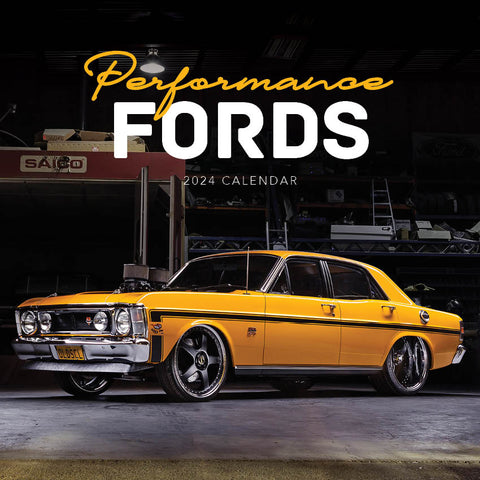 2024 Performance Fords Calendar – Cover Image
