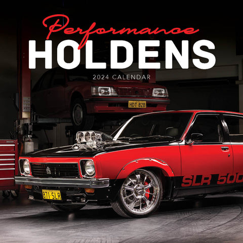 2024 Performance Holdens Calendar – Cover Image