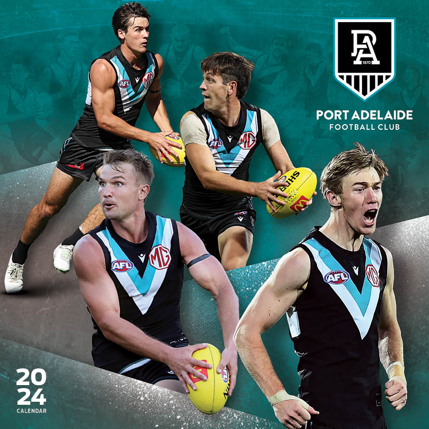 2024 Afl Port Adelaide Power Calendar – Cover Image