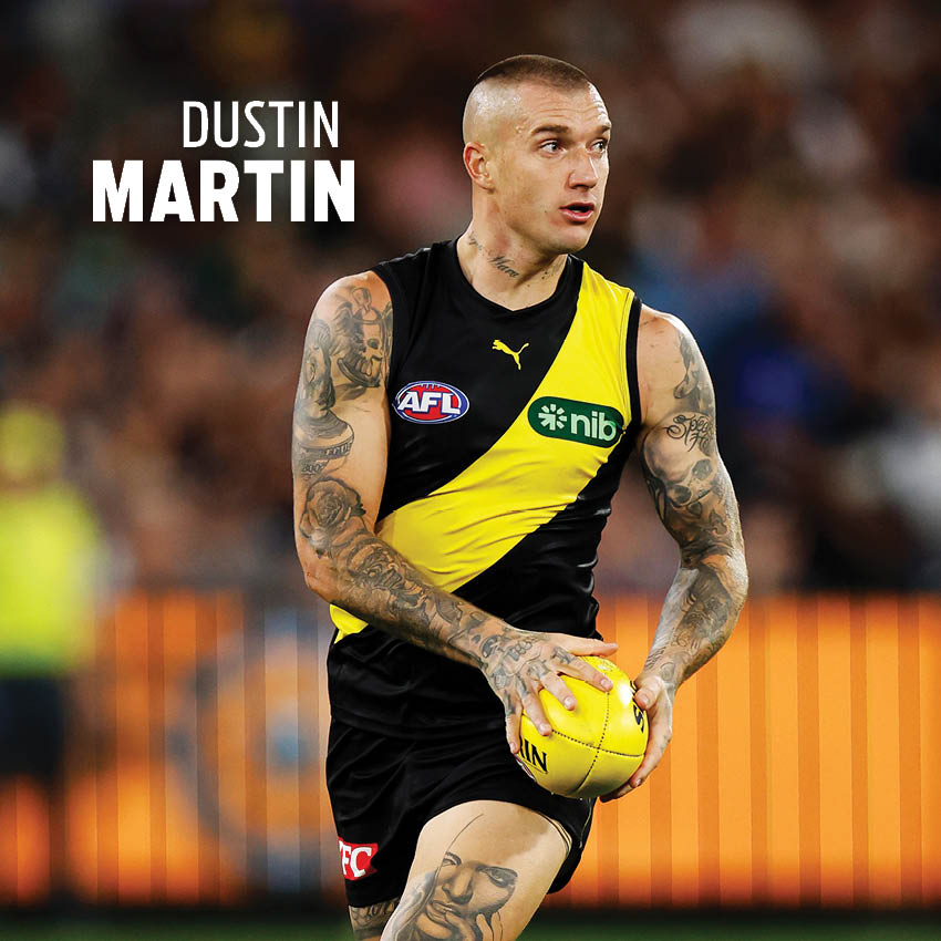 2025 AFL Richmond Tigers Calendar Paper Pocket