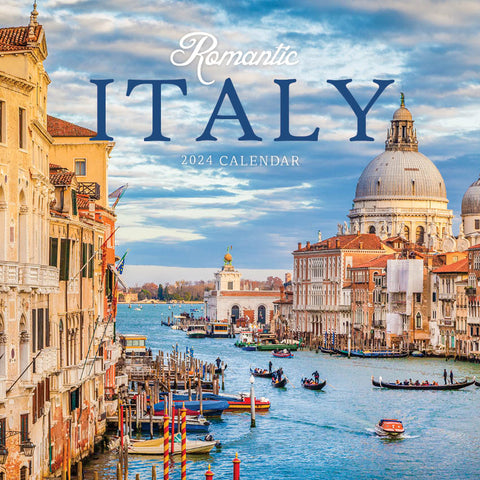 2024 Romantic Italy Calendar – Cover Image