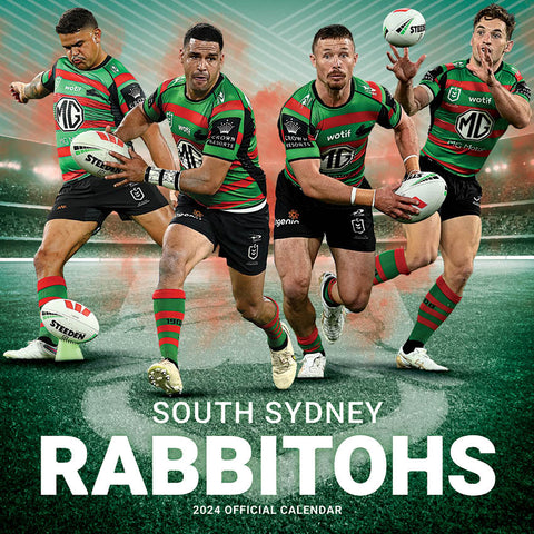 2024 Nrl South Sydney Rabbitohs Calendar – Cover Image