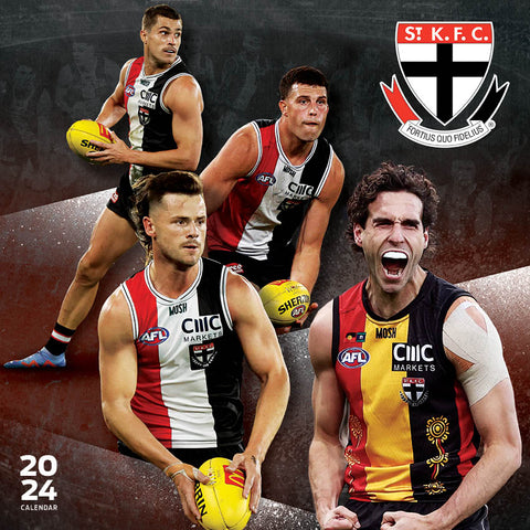 2024 Afl St Kilda Saints Calendar – Cover Image