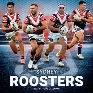 2024 Nrl Sydney Roosters Calendar – Cover Image