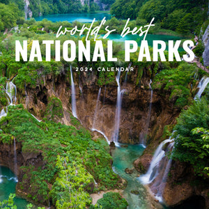 2024 Worlds Best National Parks Calendar – Cover Image